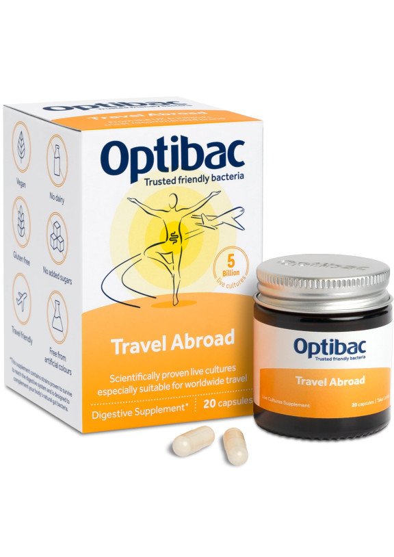 Пробіотик для подорожі  Optibac Travel Abroad