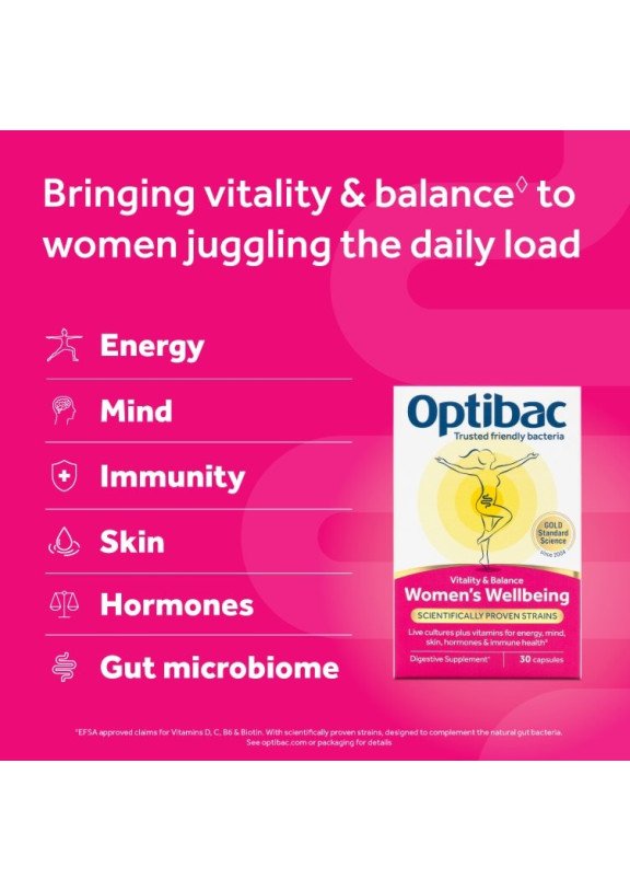 пробіотик + вітаміни для жінок у ритмі сучасного життя Women’s Wellbeing