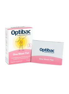 Пробіотик + пребіотик при вздутті One Week Flat (28 саше)			